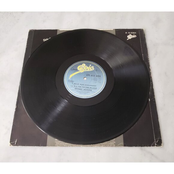 Michael Jackson Billie Jean Extended Re-mix Vinyl Record Album - Picture 3 of 4